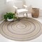 Safavieh 3 x 3 ft. Cape Cod Round Area Rug, Blue & Olive CAP241X-3R - alternate 4